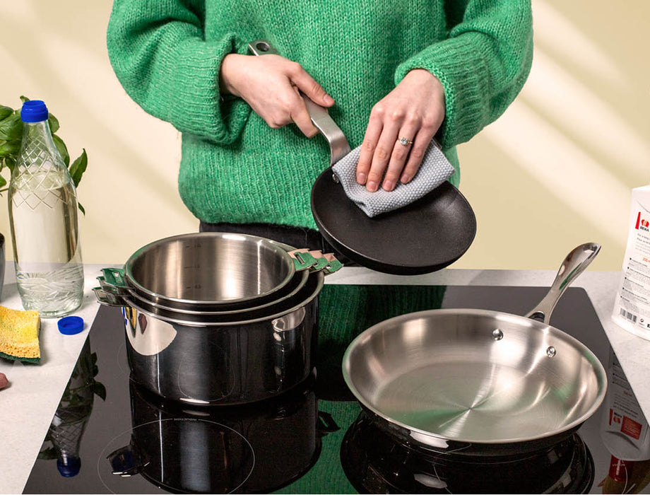 Spring cleaning in the kitchen