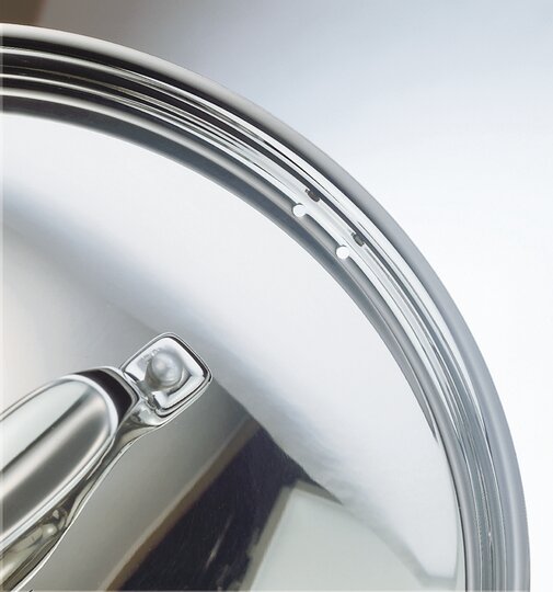 Chef stainless steel lid