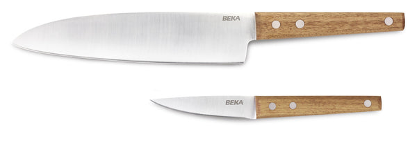 Nomad chef knife and paring knife