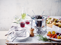 Roma fondue set