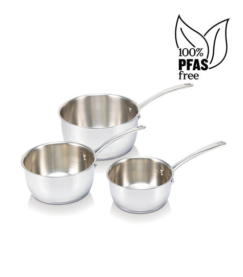 Belvia 3 pcs saucepan set