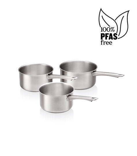 Starter 3 pcs saucepan set